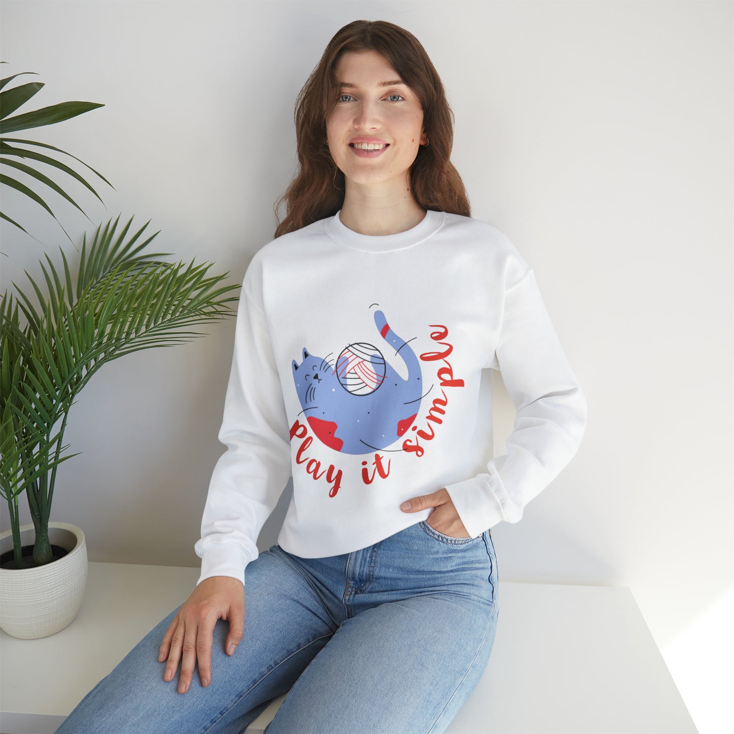 Play It Simple Sweatshirt - Perfect Mirror Store