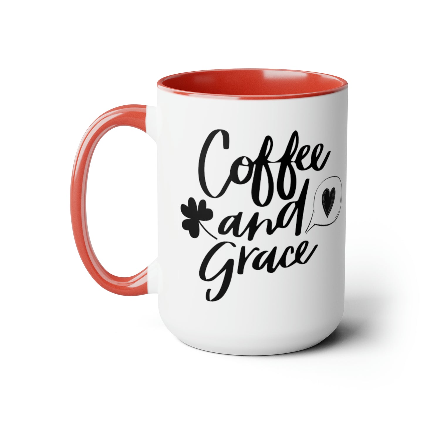 Coffee And Grace, 15oz Mug