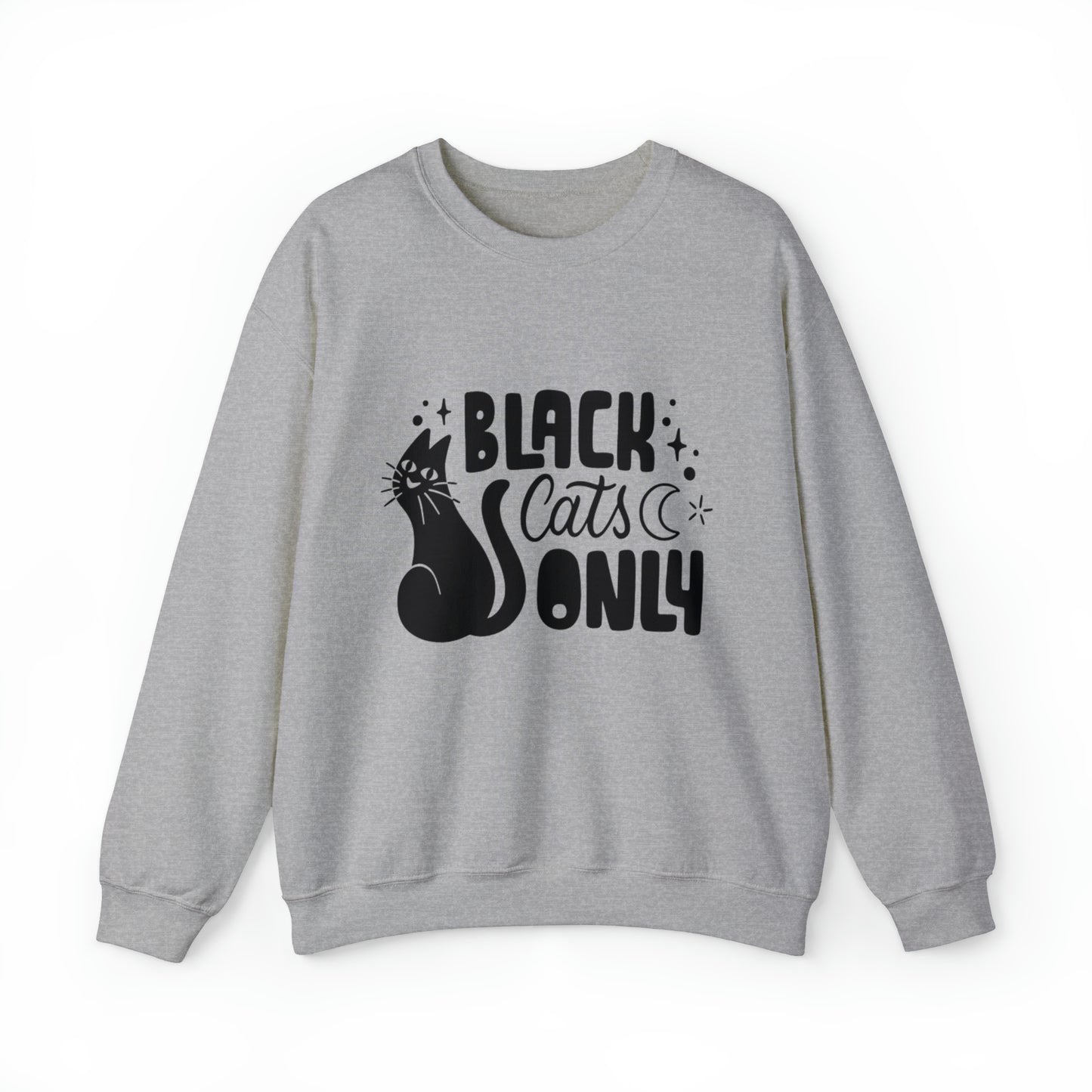 Black Cats Only Sweatshirt