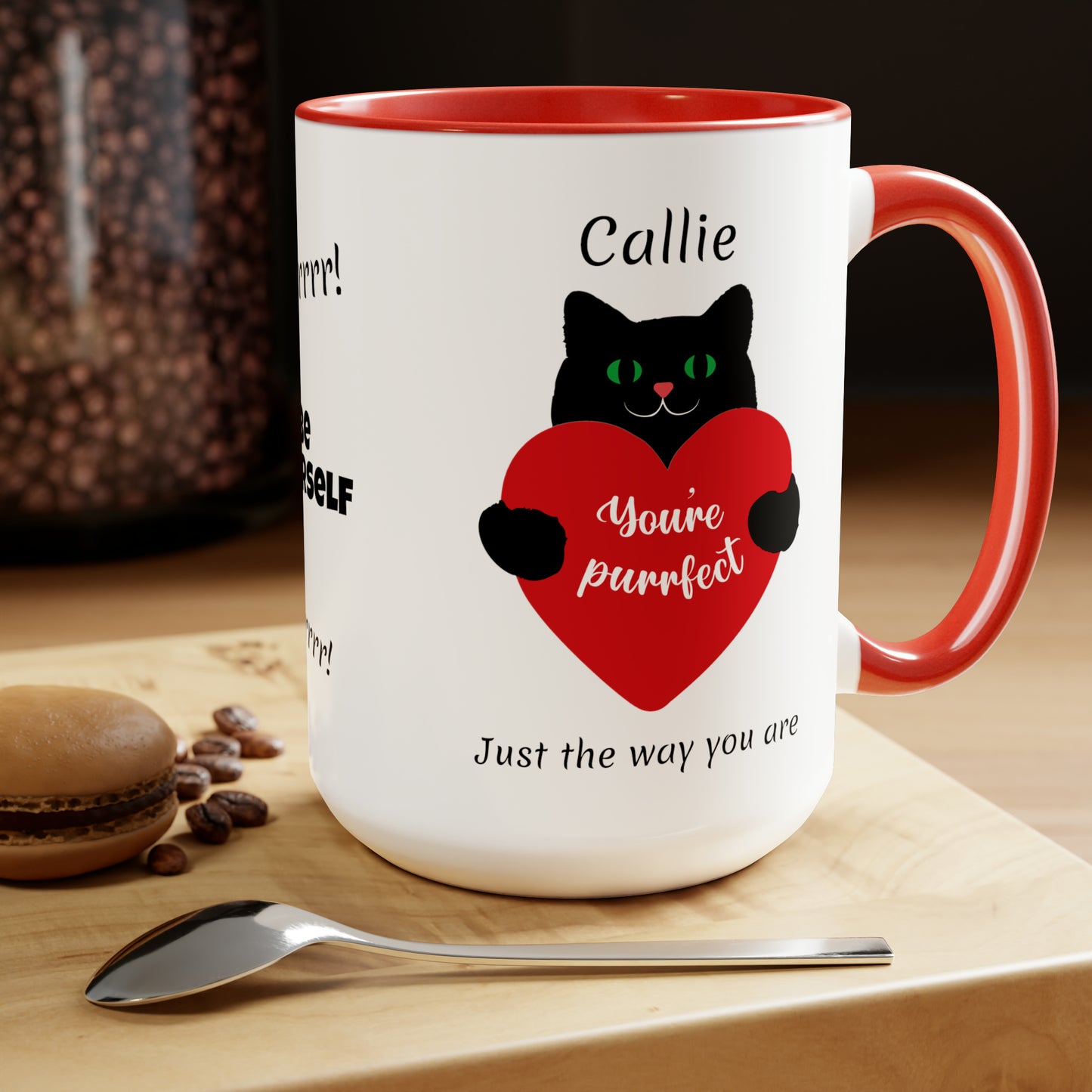 You're Purrfect (personalized) Mug, 15oz