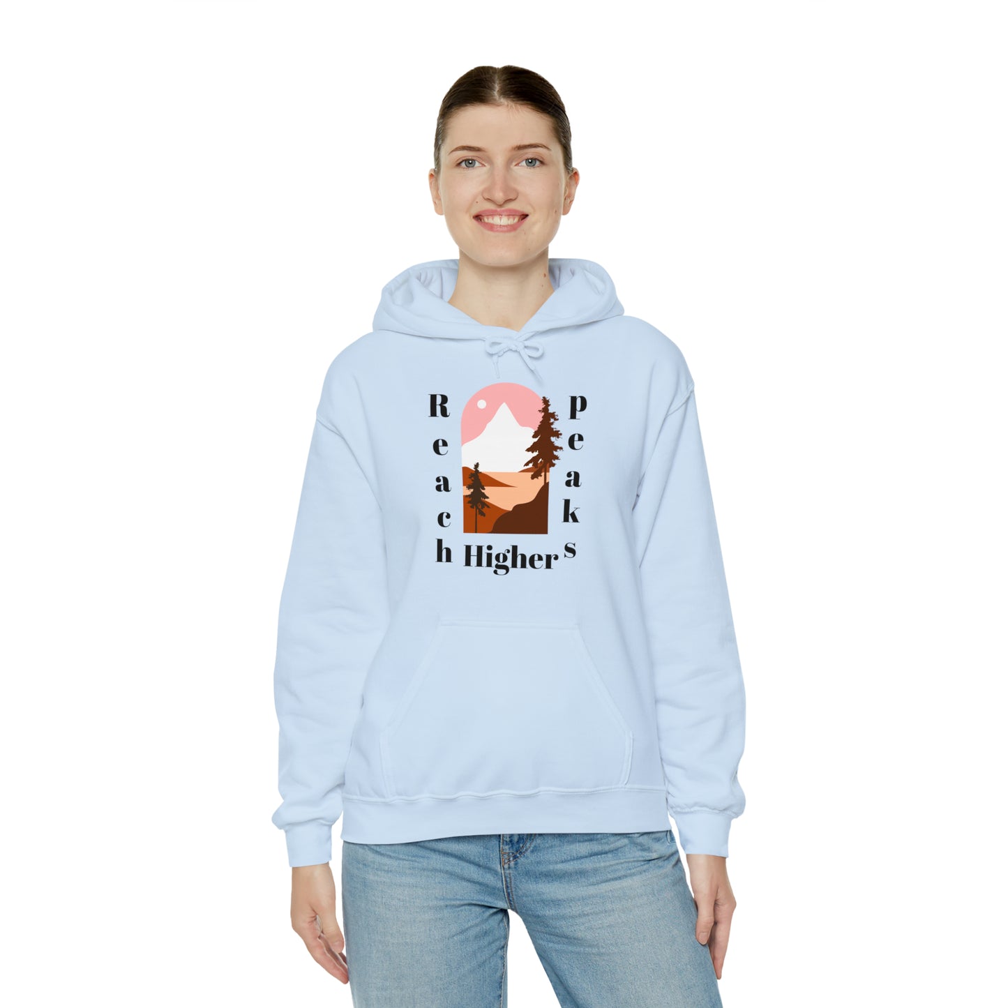 Reach Higher Peaks Hoodie - Perfect Mirror Store