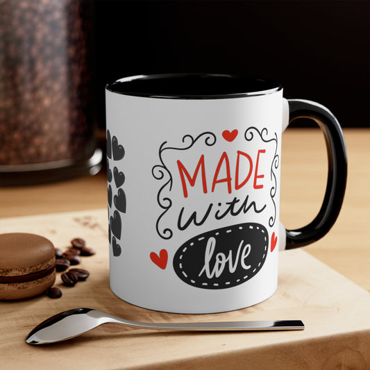 Made With Love 1, 11oz Mug