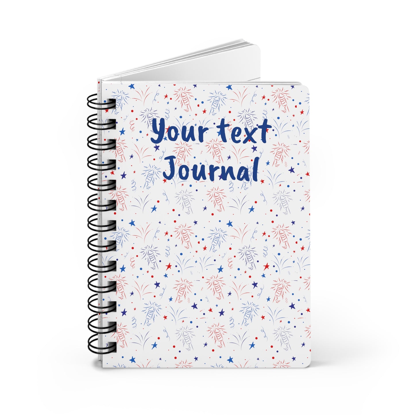 Celebration (personalized) Spiral Bound Journal