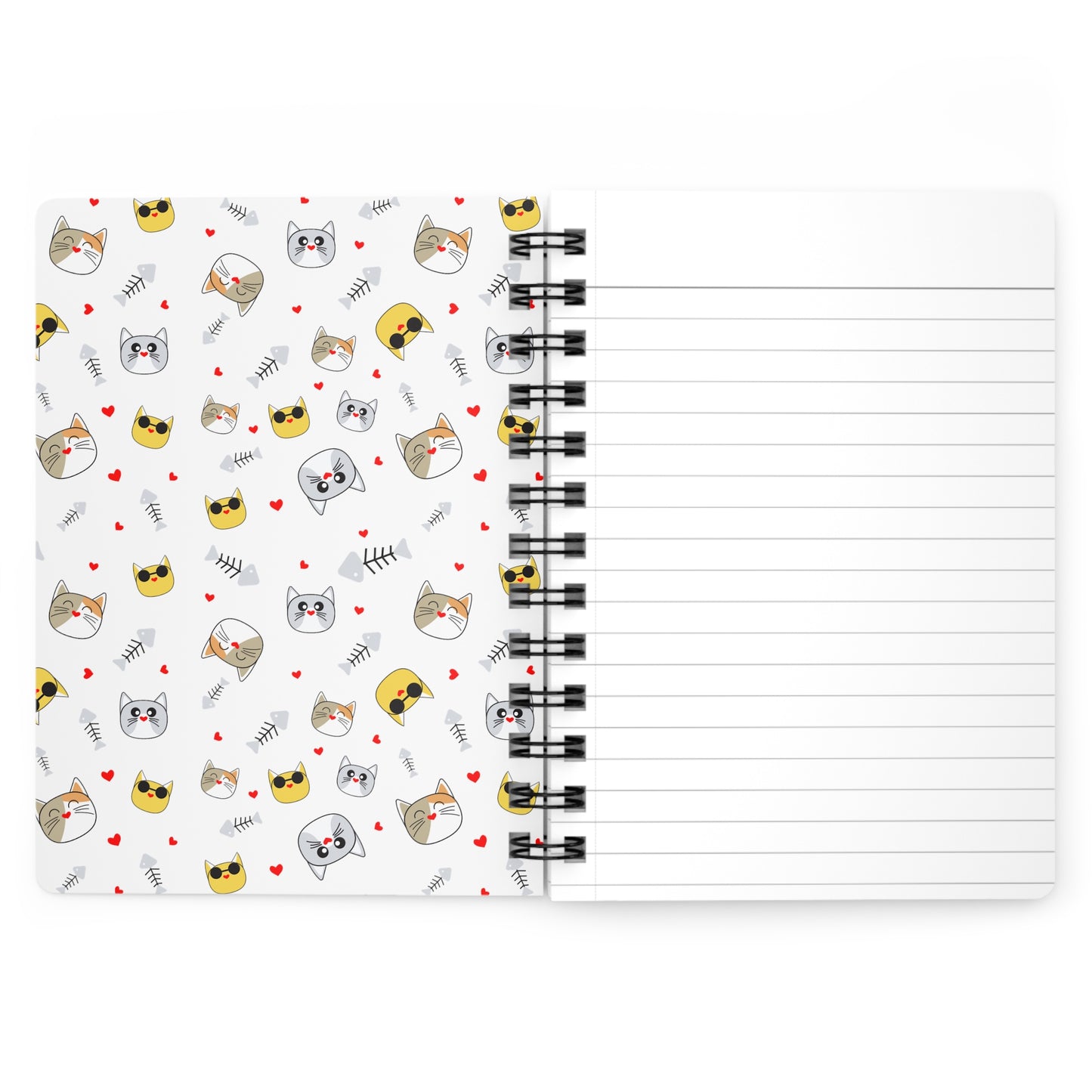 Catitude (personalized) Spiral Bound Journal