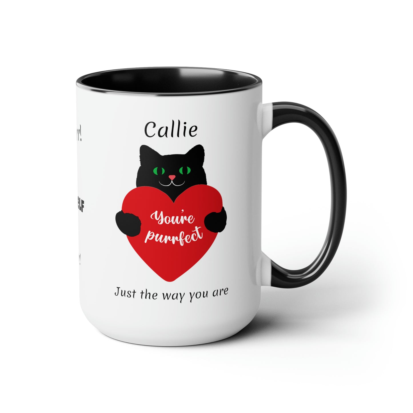 You're Purrfect (personalized) Mug, 15oz