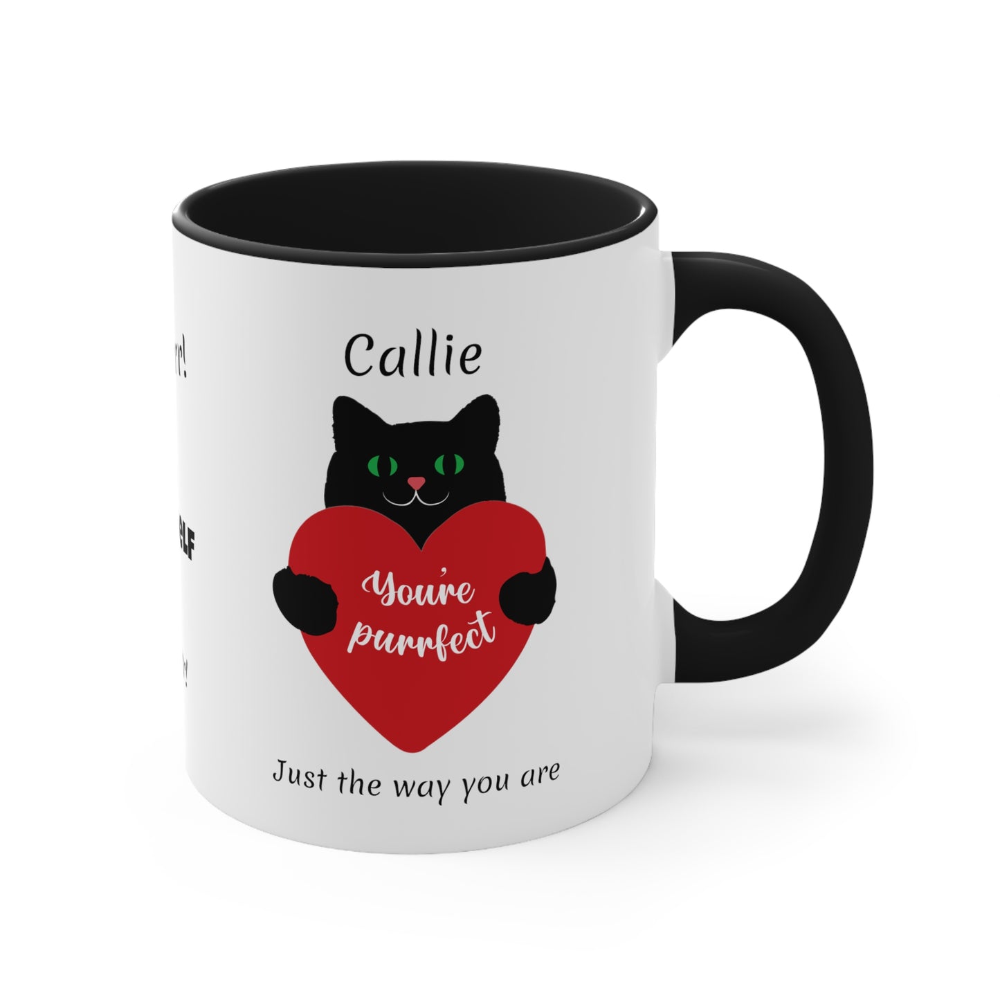 You're Purrfect (personalized) Mug, 11oz