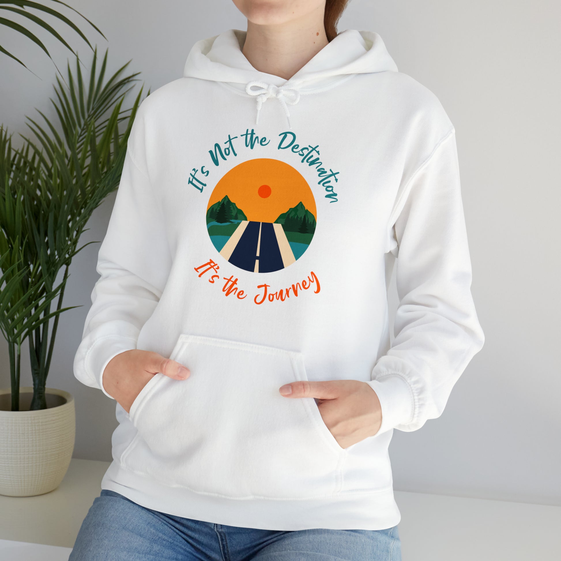 It's Not The Destination Hoodie - Perfect Mirror Store