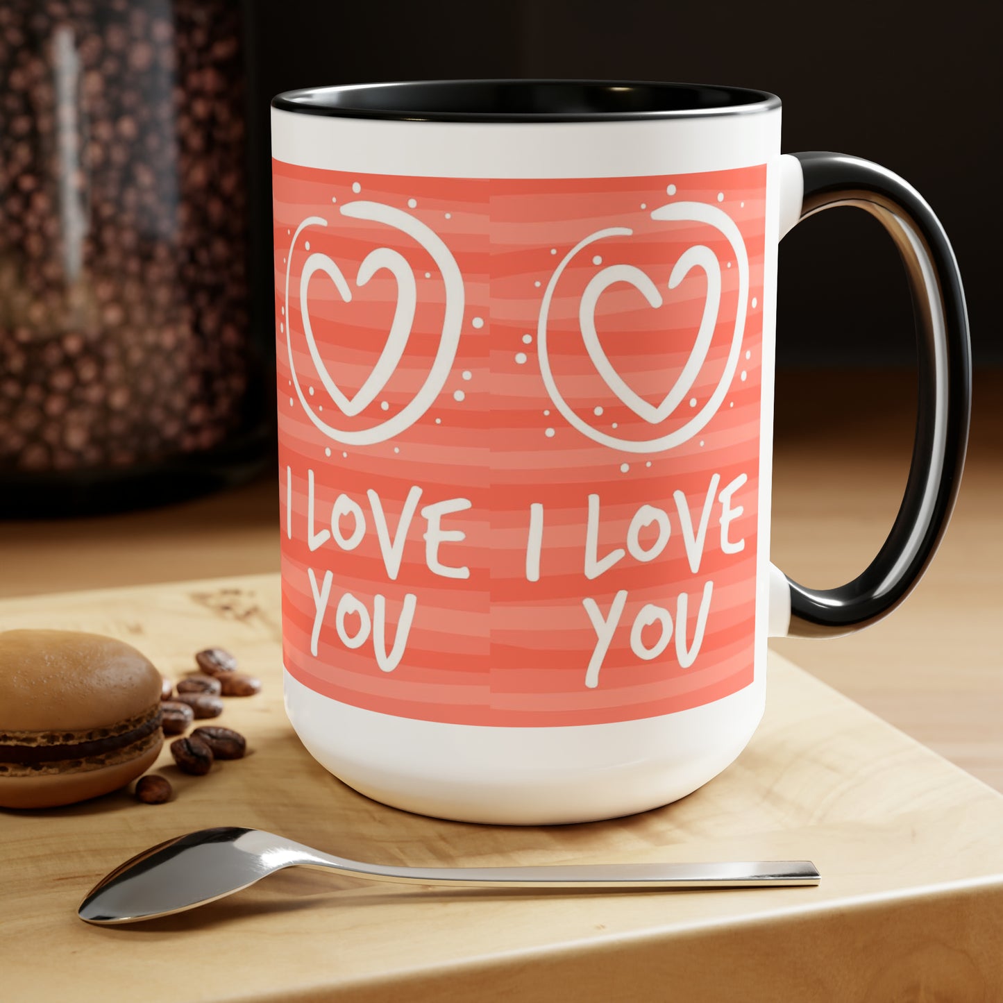 I Love You 5, 15oz Mug