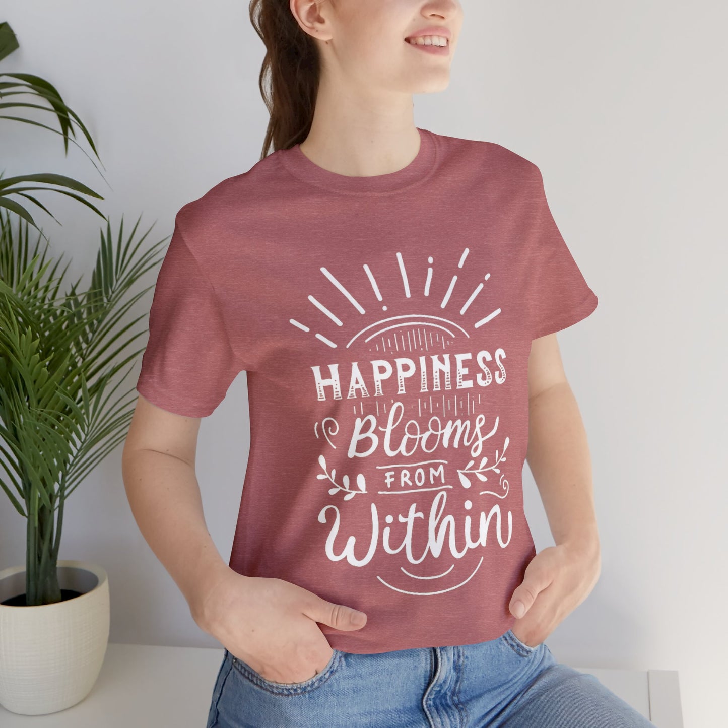 Happiness Blooms From Within T-shirt