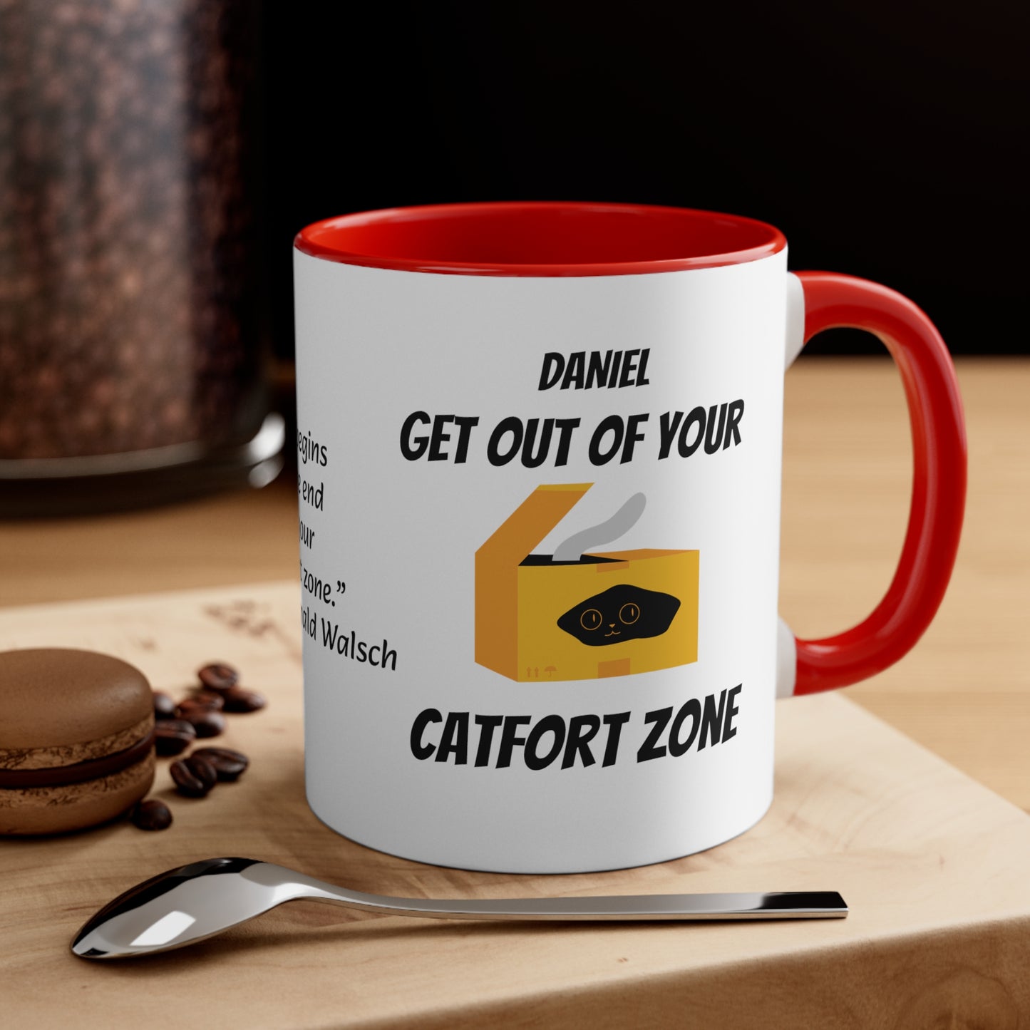 Catfort Zone (personalized) Mug, 11oz