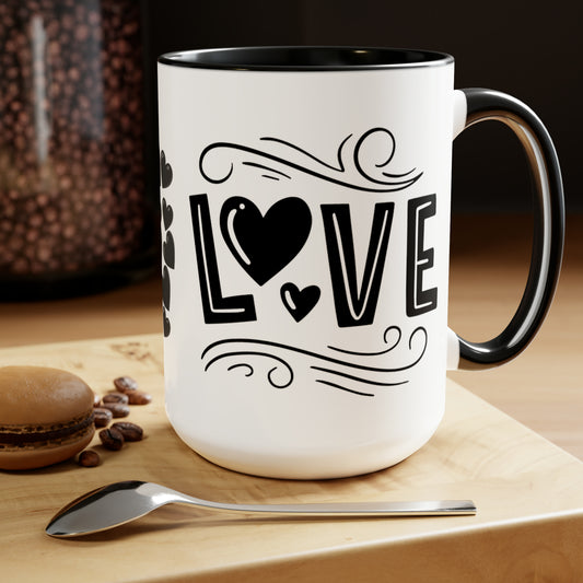 Love 5, 15oz Mug