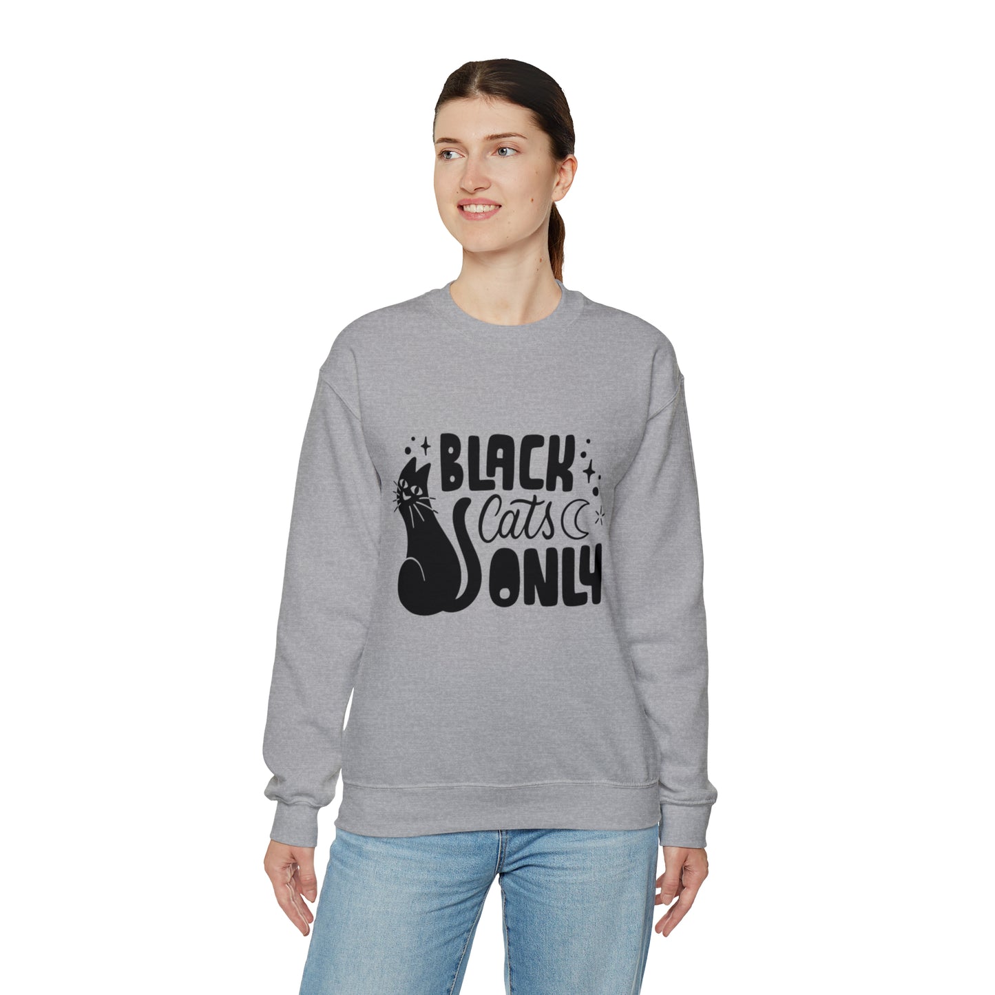 Black Cats Only Sweatshirt