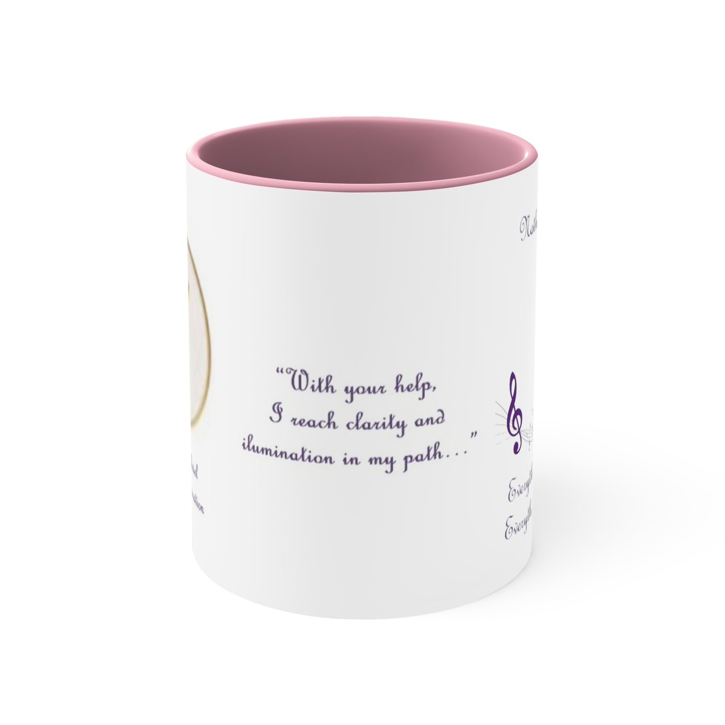 Archangel Gabriel Nothing Is Still Accent Coffee Mug, 11oz