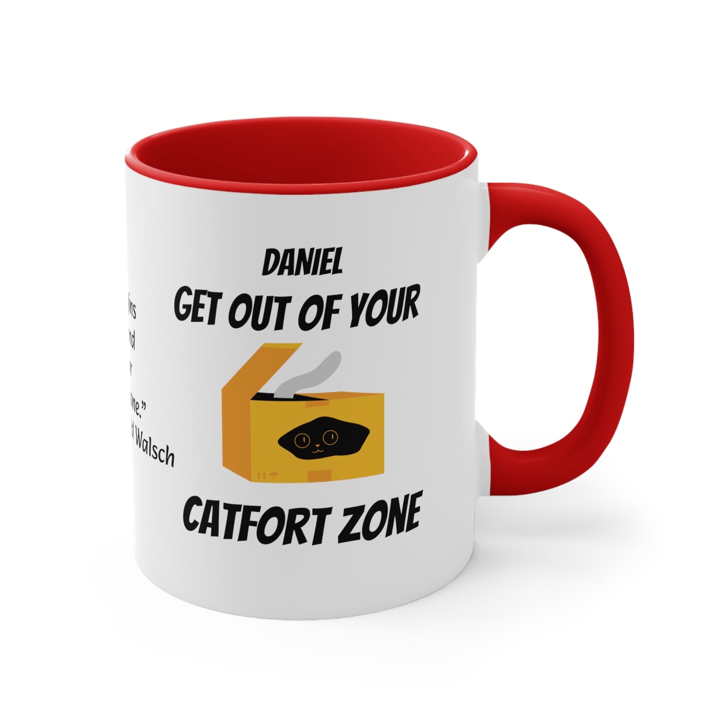 Catfort Zone (personalized) Mug, 11oz