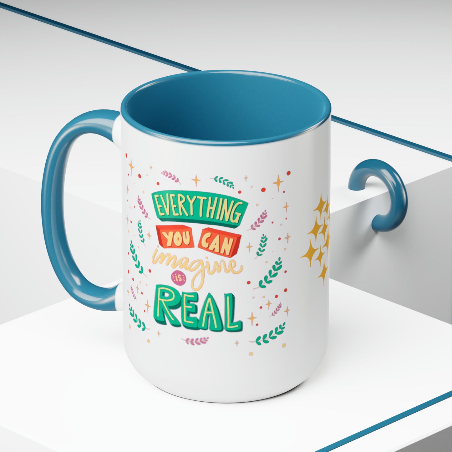 Everything You Can Imagine Is Real, 15oz Mug