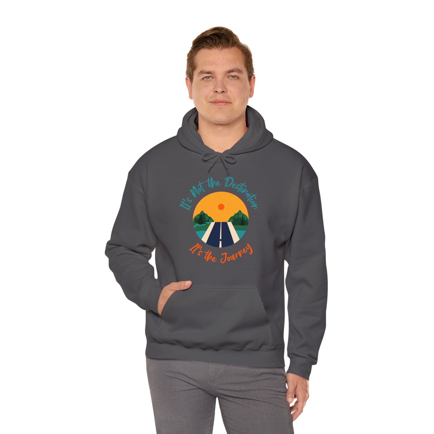 It's Not The Destination Hoodie - Perfect Mirror Store