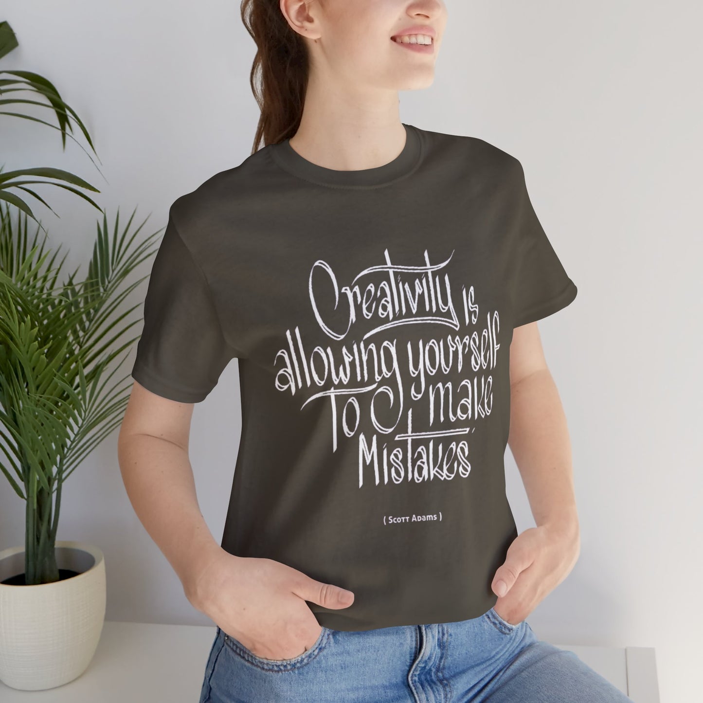 Creativity Is Allowing Yourself To Make Mistakes T-shirt