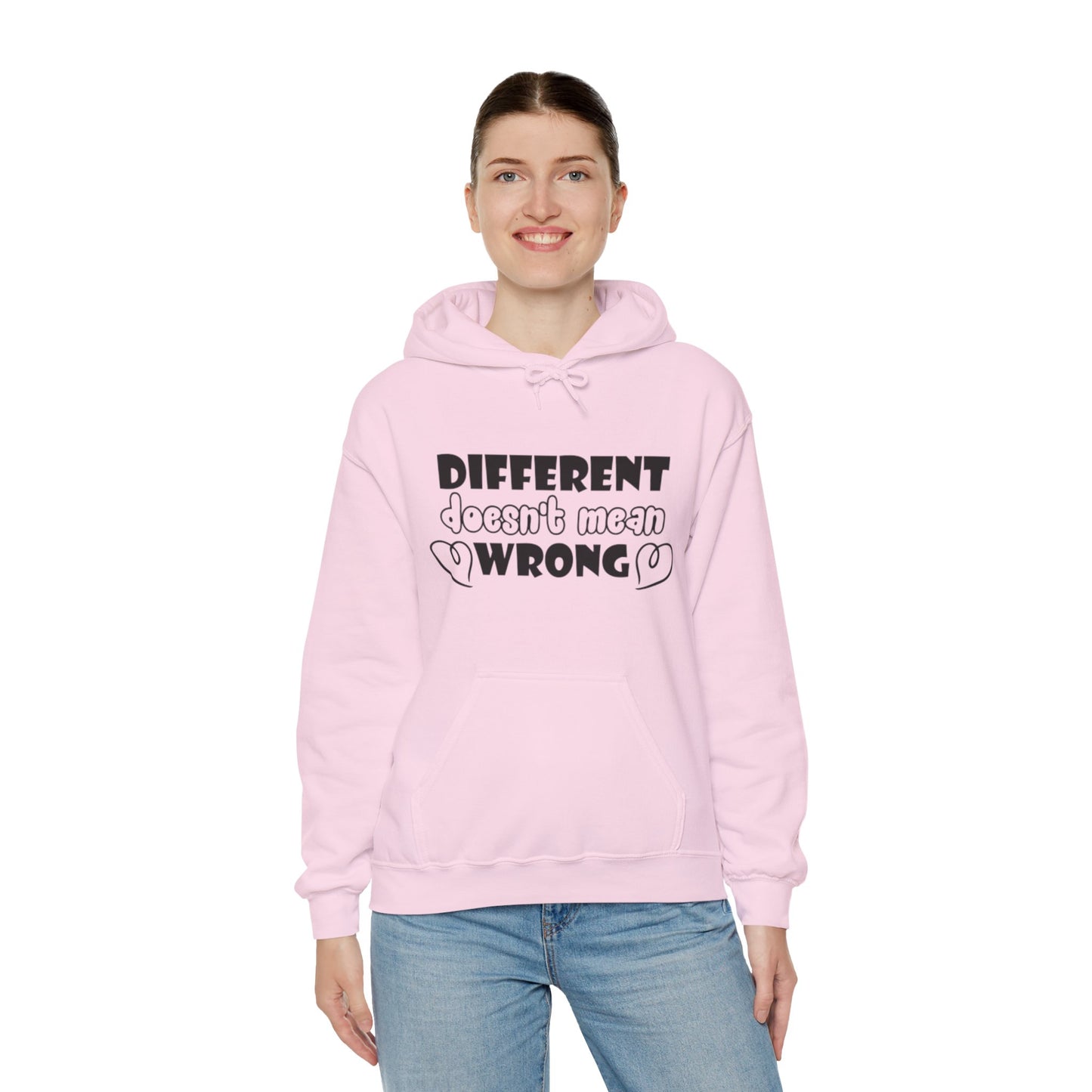 Different Doesn't Mean Wrong Hoodie