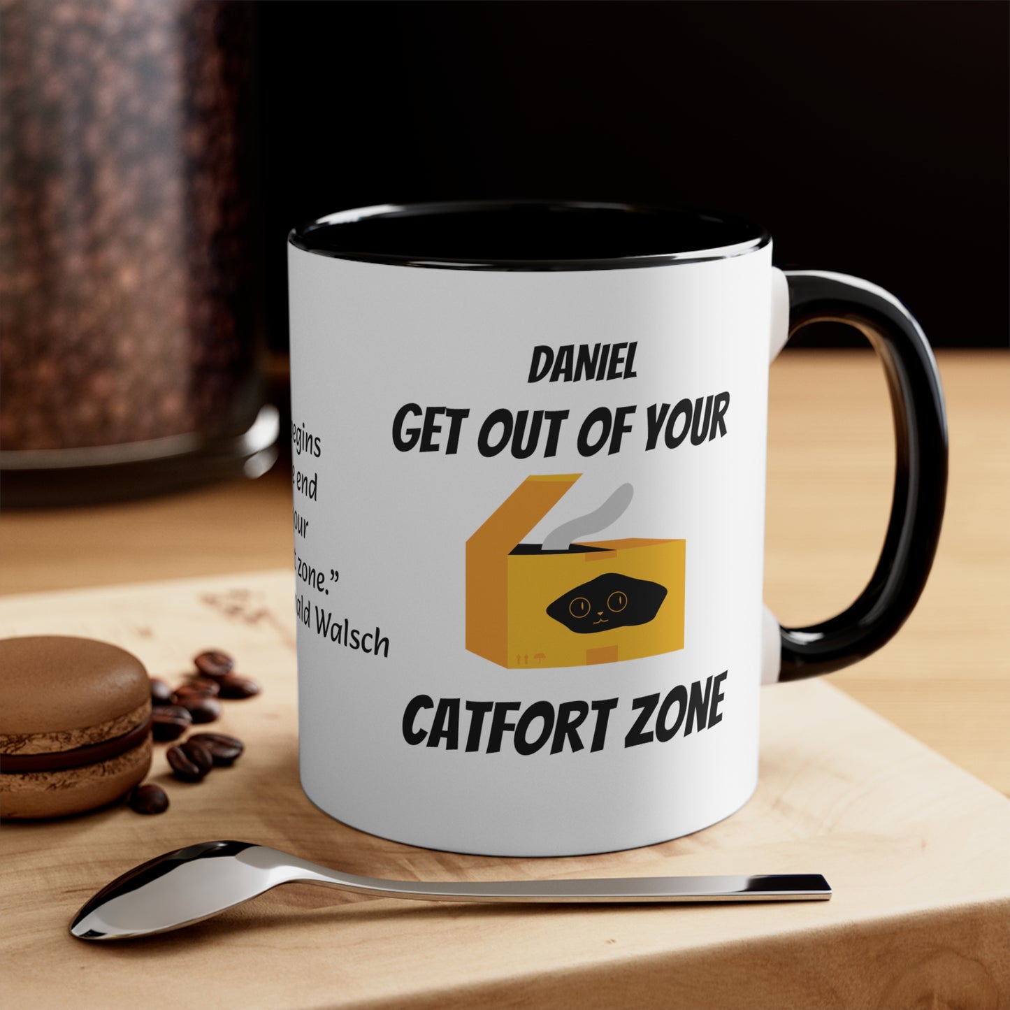 Catfort Zone (personalized) Mug, 11oz