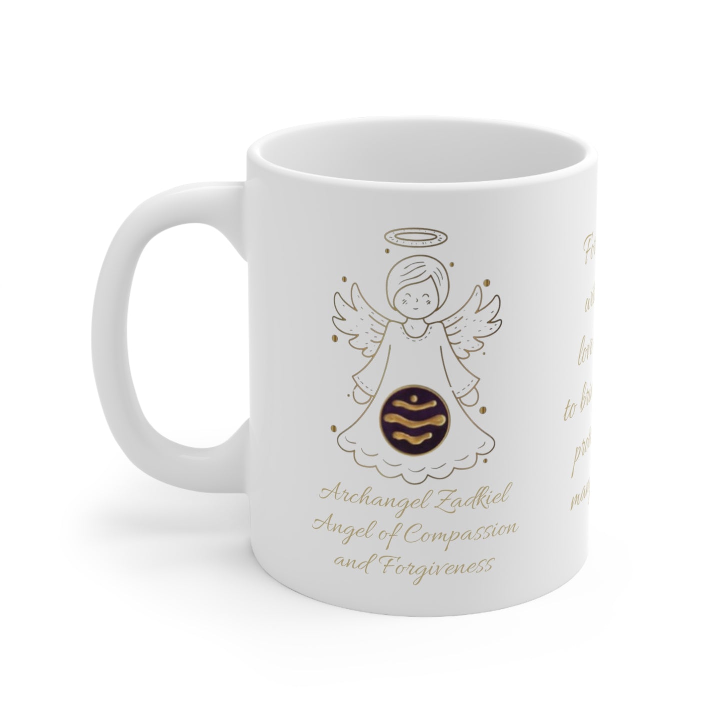 Angels 37 to 49 (personalized) Ceramic Mug 11oz