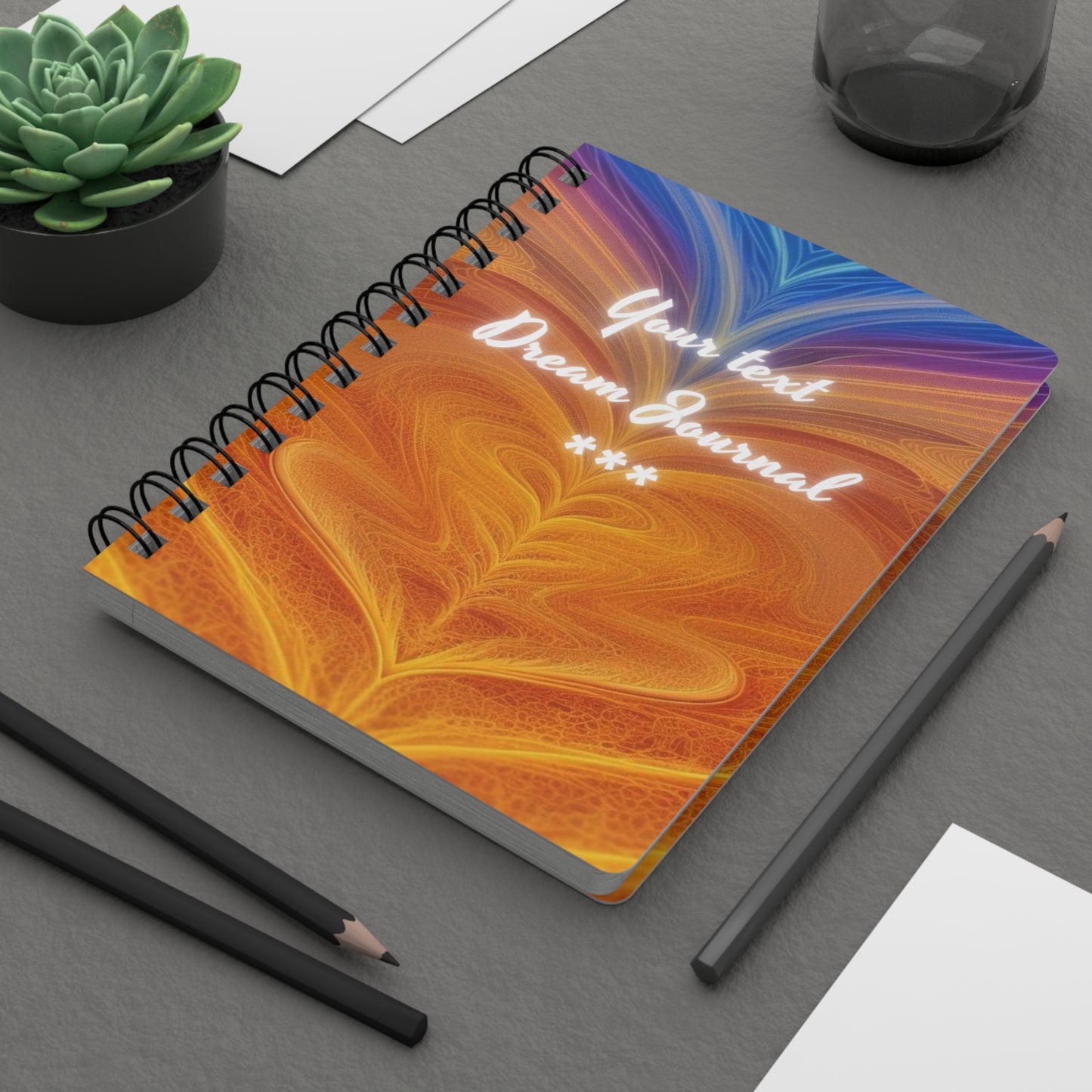 Dream (personalized) Spiral Bound Journal