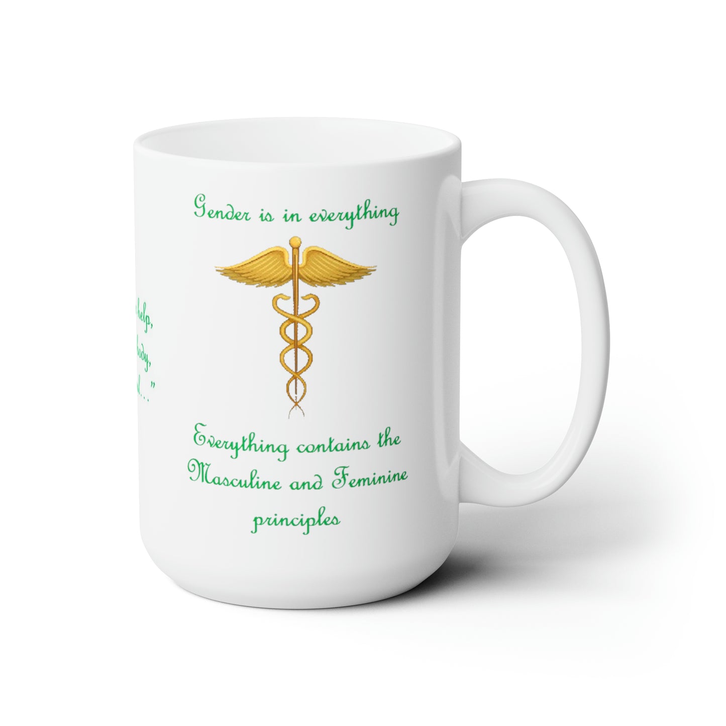 Archangel Raphael Gender Is In Everything Ceramic Mug 15oz