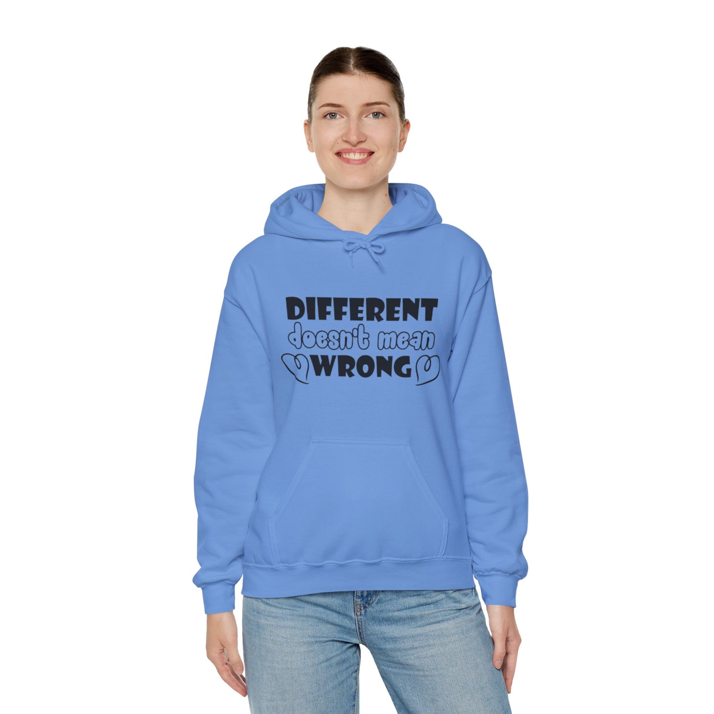 Different Doesn't Mean Wrong Hoodie