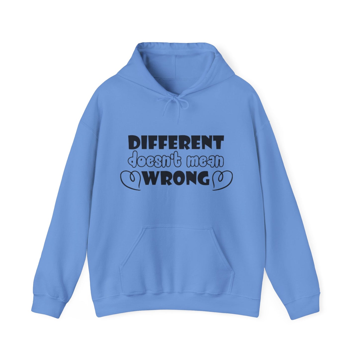 Different Doesn't Mean Wrong Hoodie