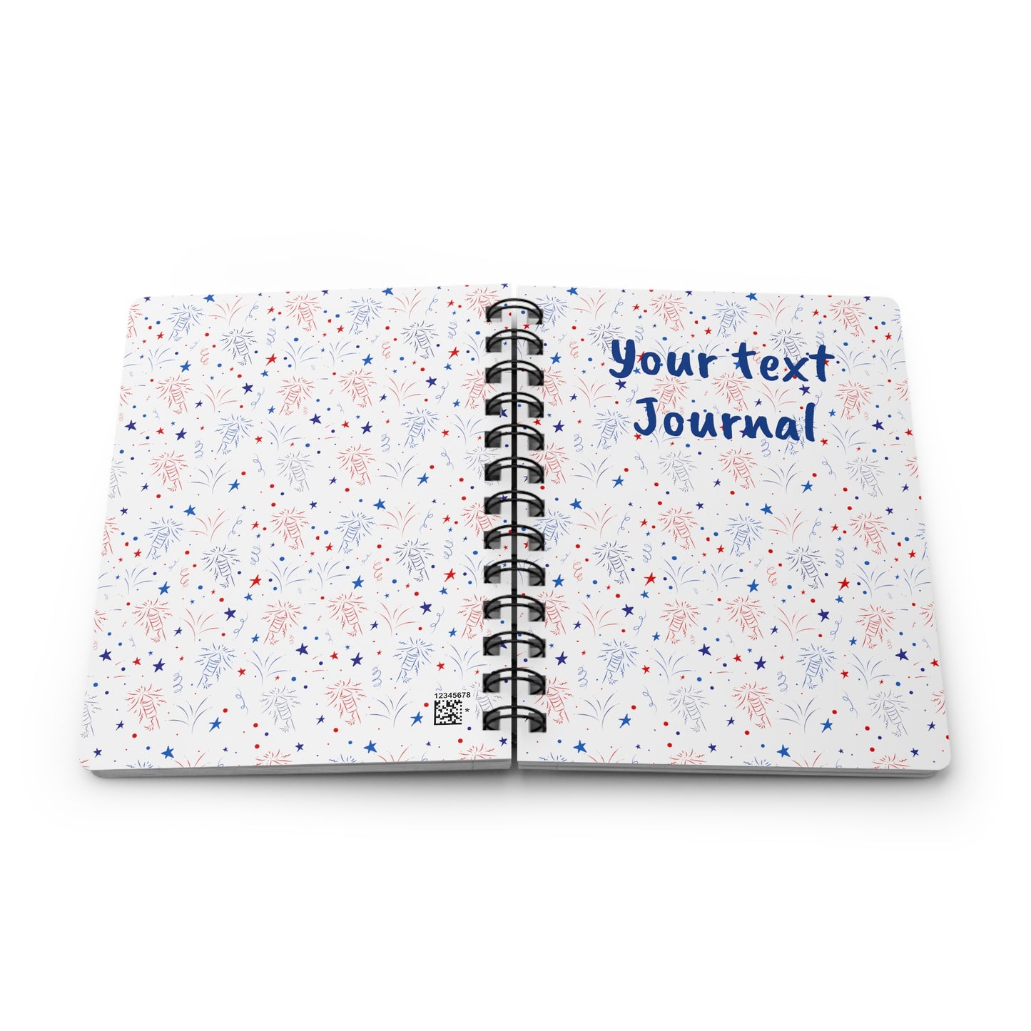 Celebration (personalized) Spiral Bound Journal