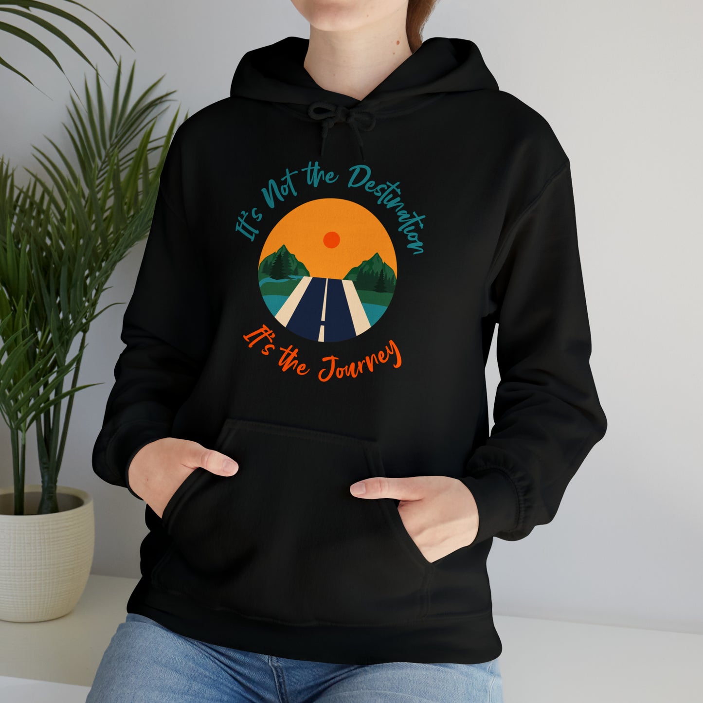 It's Not The Destination Hoodie - Perfect Mirror Store