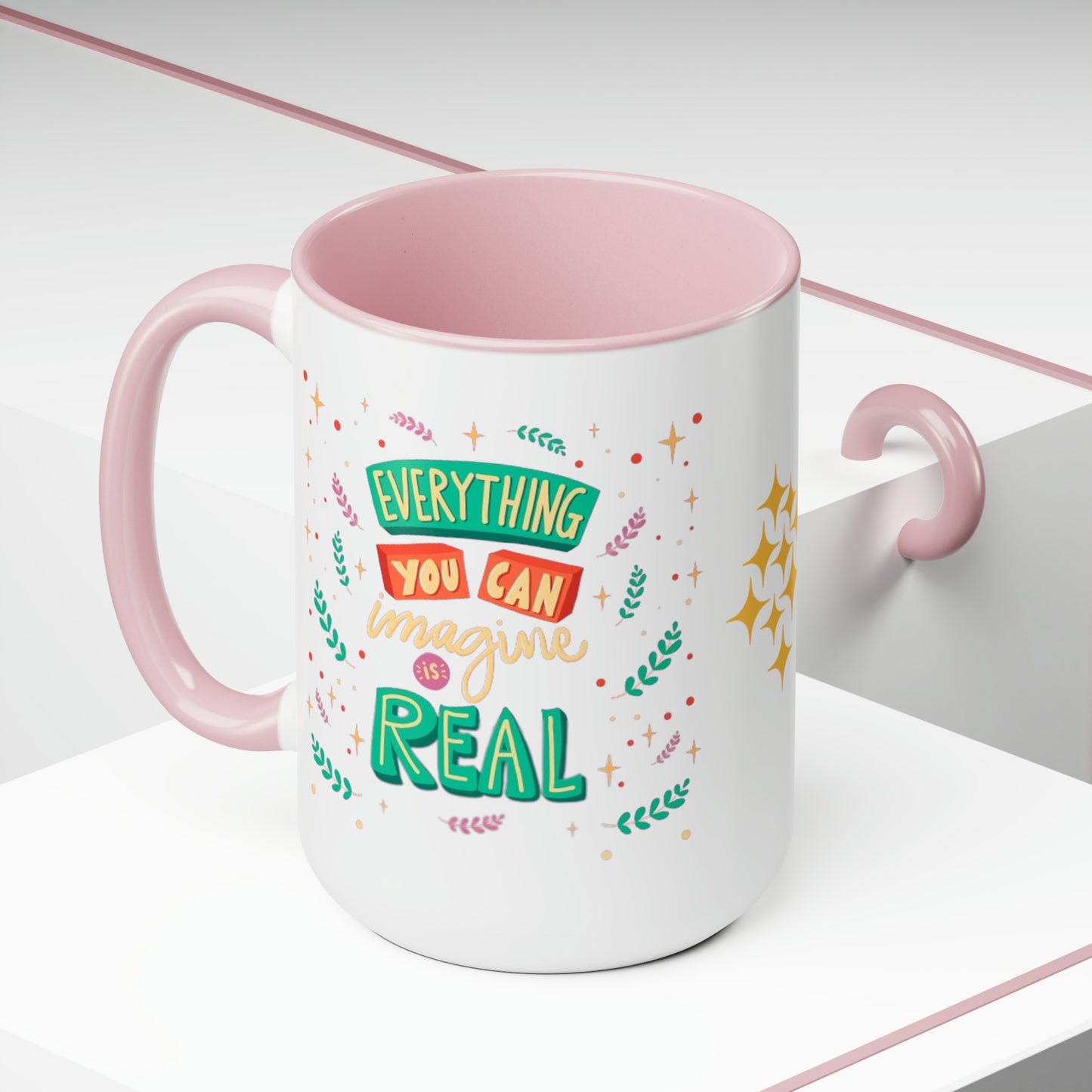 Everything You Can Imagine Is Real, 15oz Mug