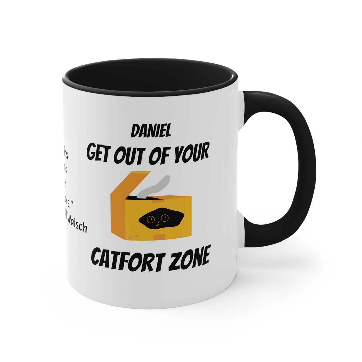 Catfort Zone (personalized) Mug, 11oz