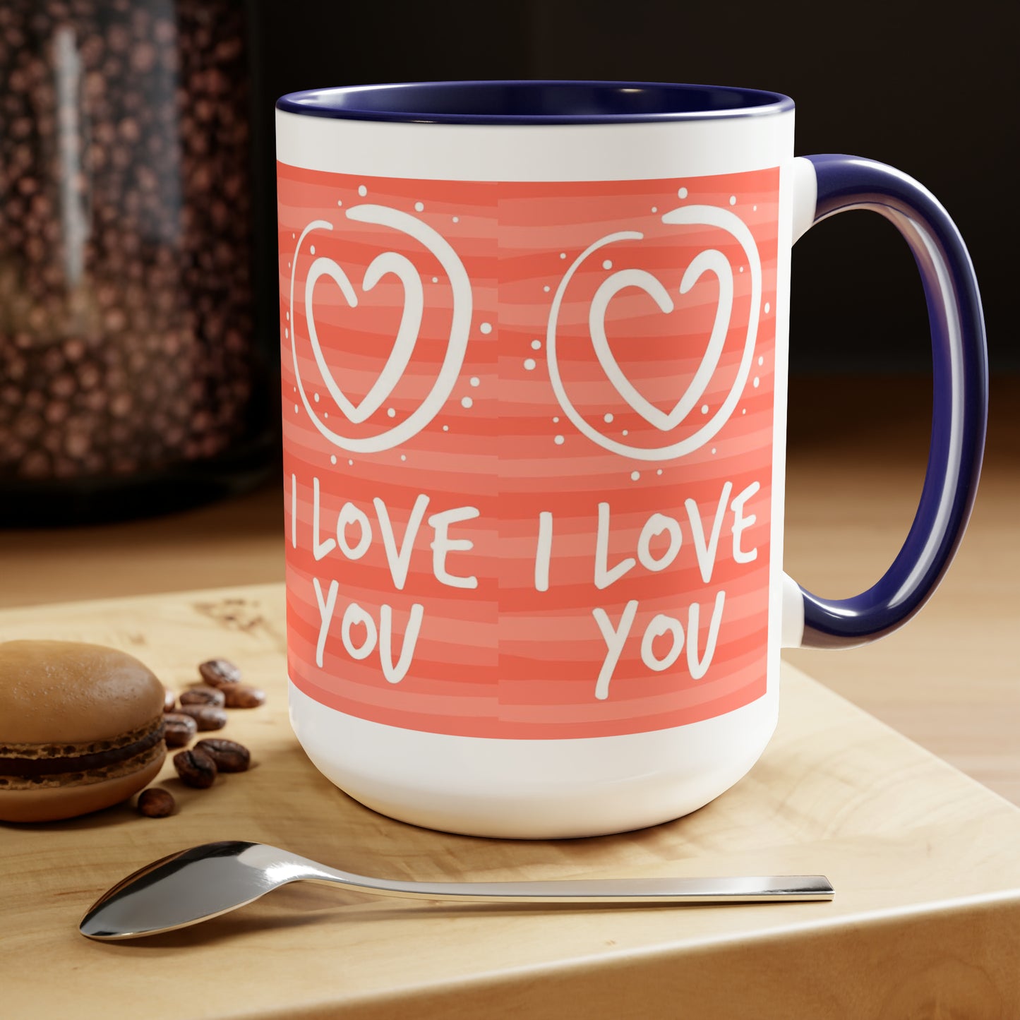 I Love You 5, 15oz Mug