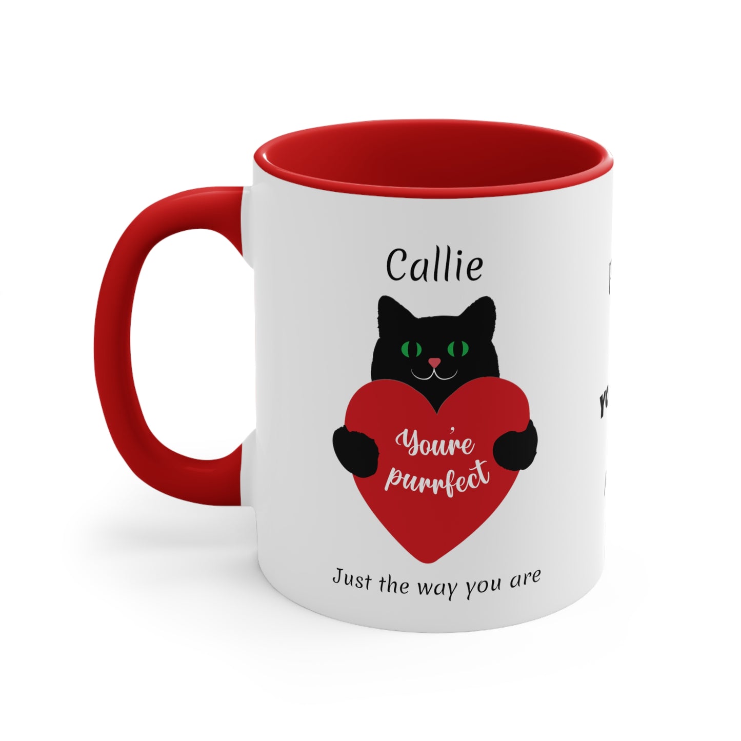 You're Purrfect (personalized) Mug, 11oz