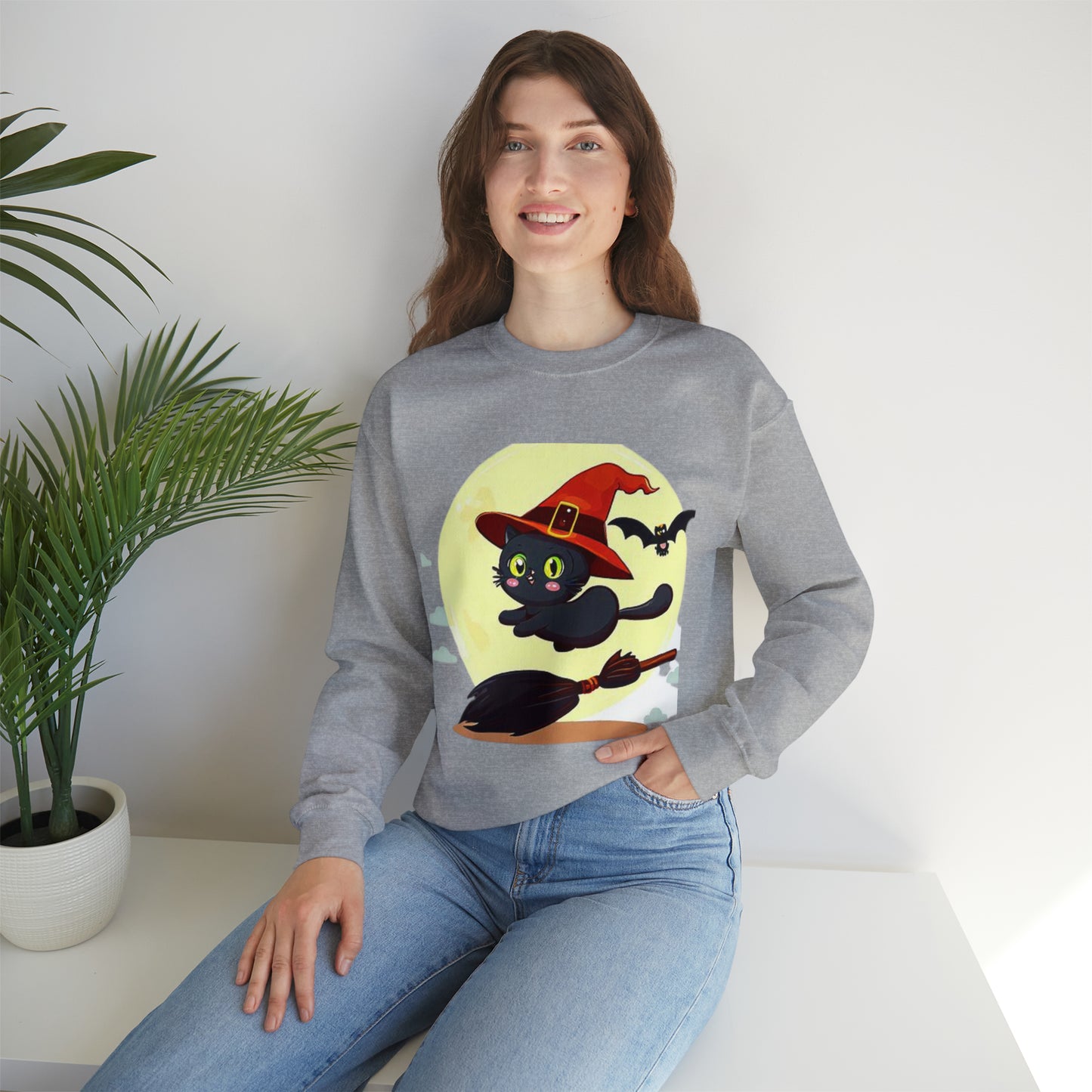 Witch Kitty Sweatshirt