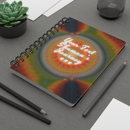 Shaman's Journey (personalized) Spiral Bound Journal