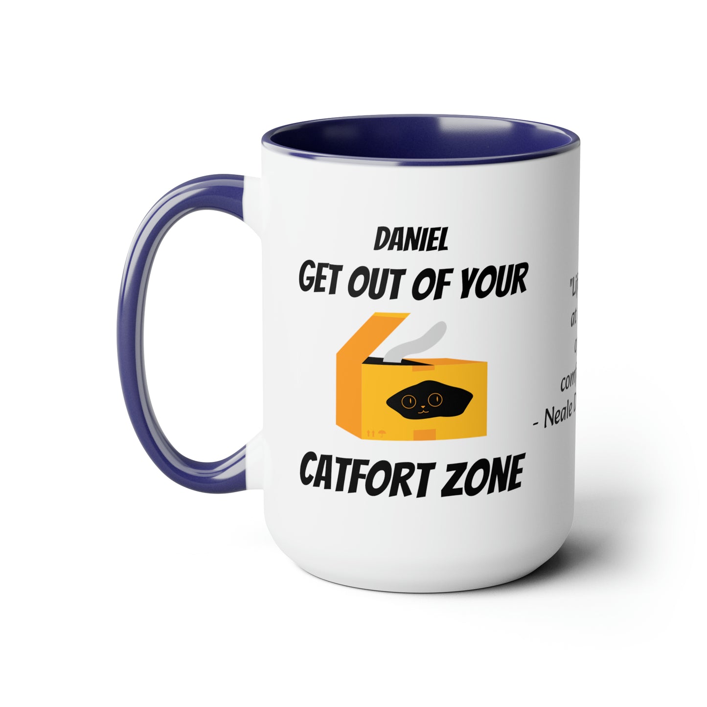 Catfort Zone (personalized) Mug, 15oz