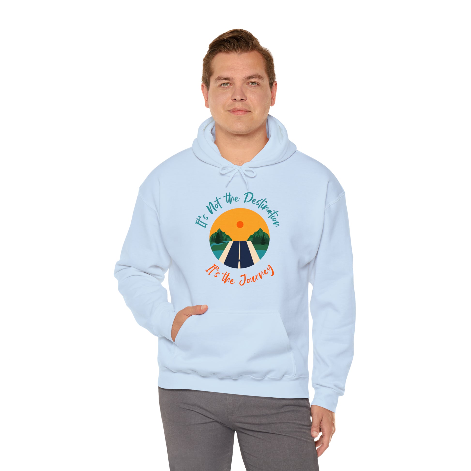 It's Not The Destination Hoodie - Perfect Mirror Store