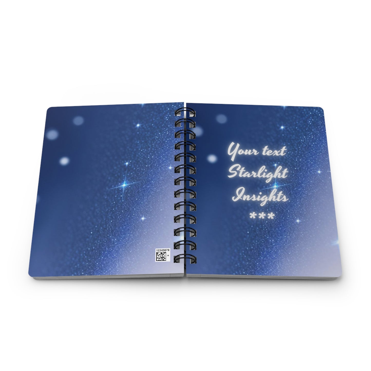 Starlight Insights (personalized) Spiral Bound Journal