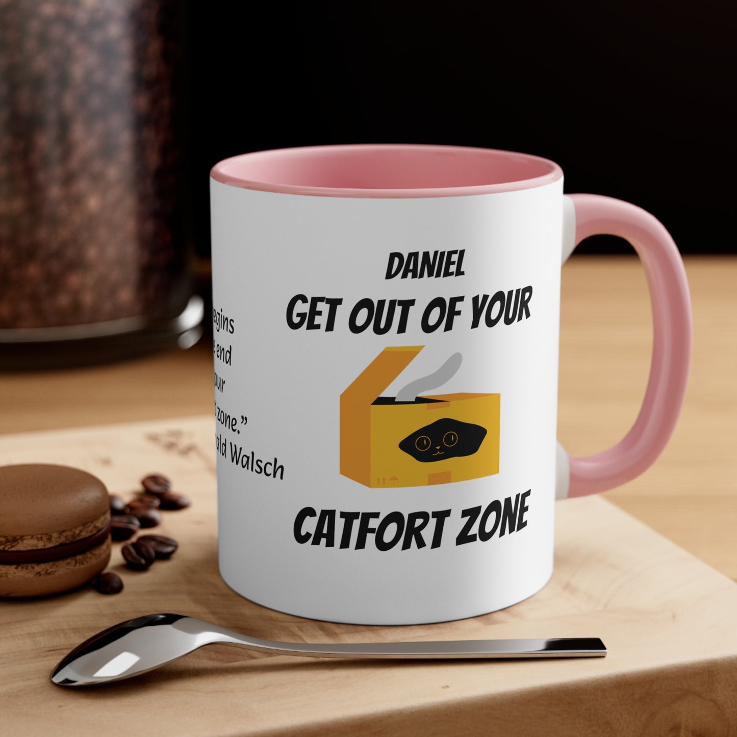 Catfort Zone (personalized) Mug, 11oz