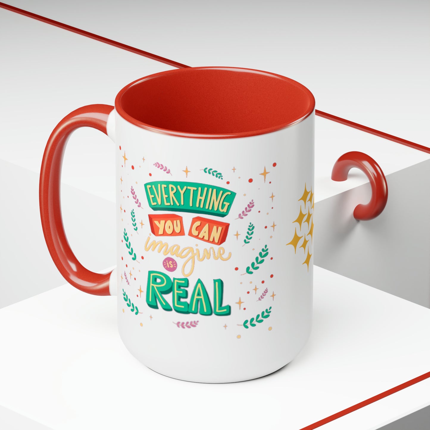 Everything You Can Imagine Is Real, 15oz Mug