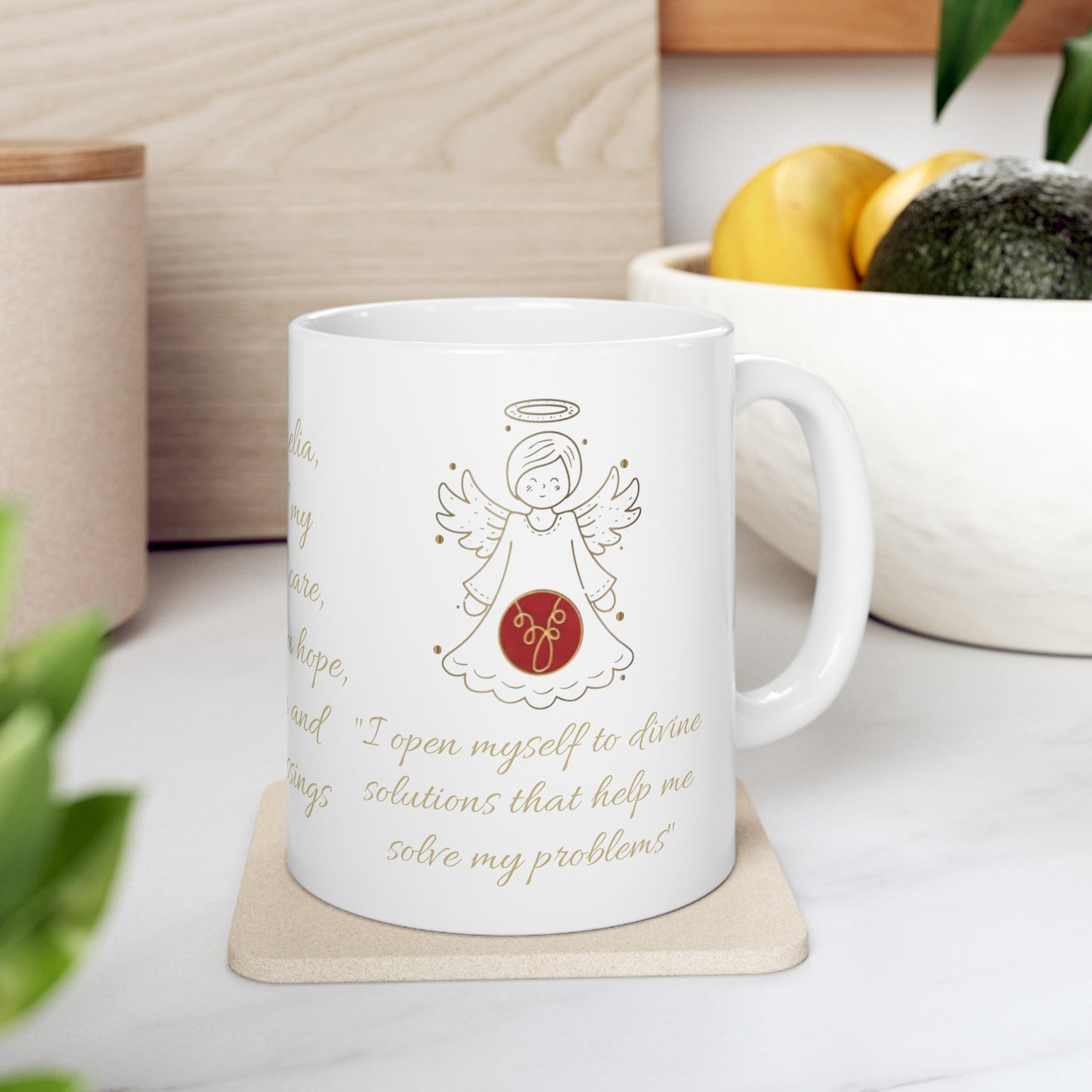 Angels 13 to 24 (personalized) Ceramic Mug 11oz