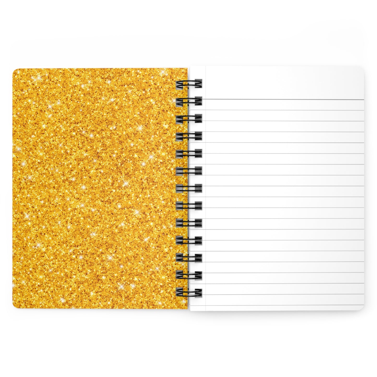 Divine Sparkle (personalized) Spiral Bound Journal