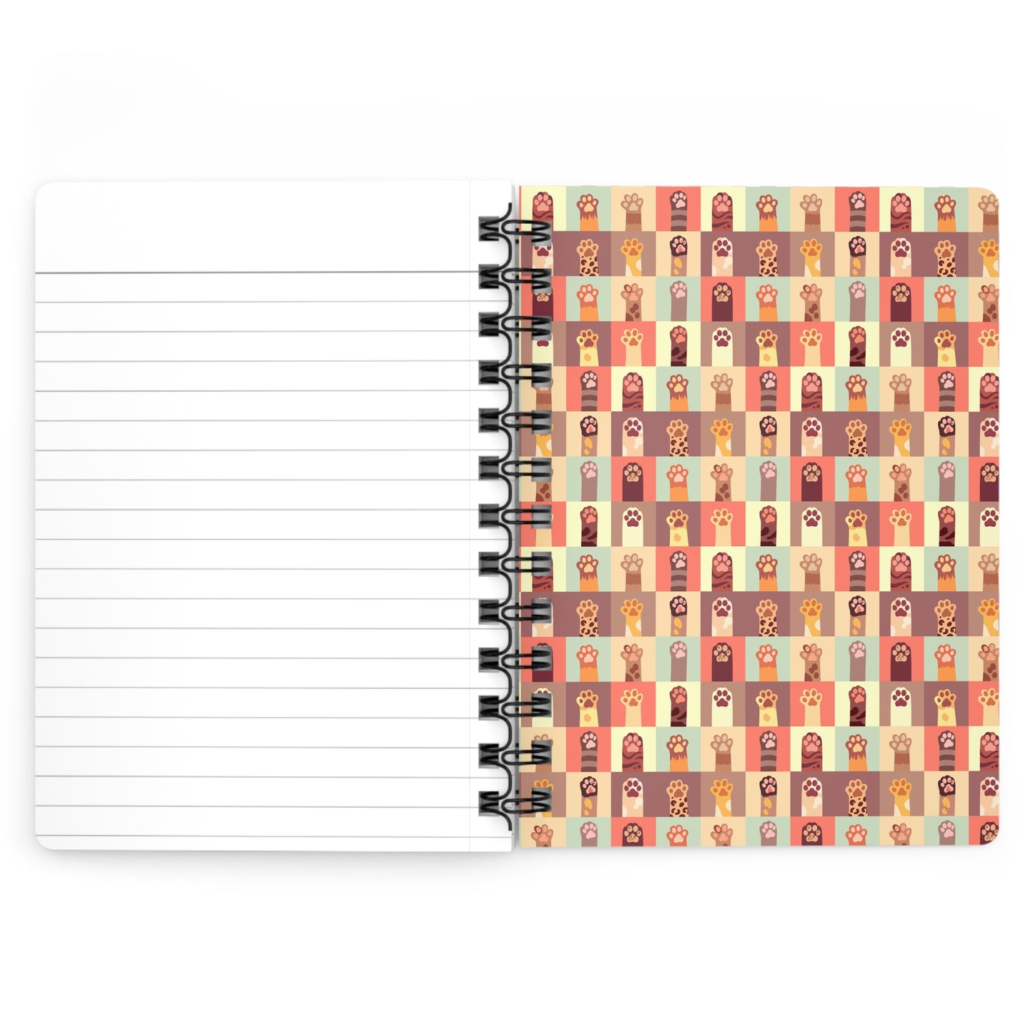 Stay Pawsitive (personalized) Spiral Bound Journal