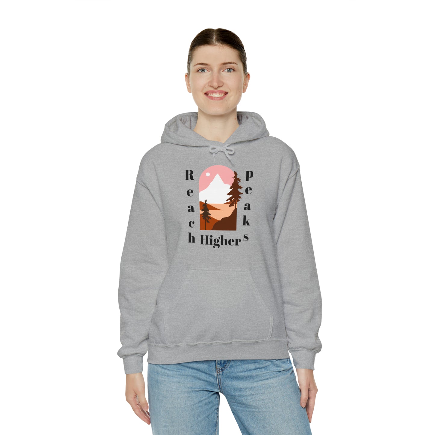 Reach Higher Peaks Hoodie - Perfect Mirror Store