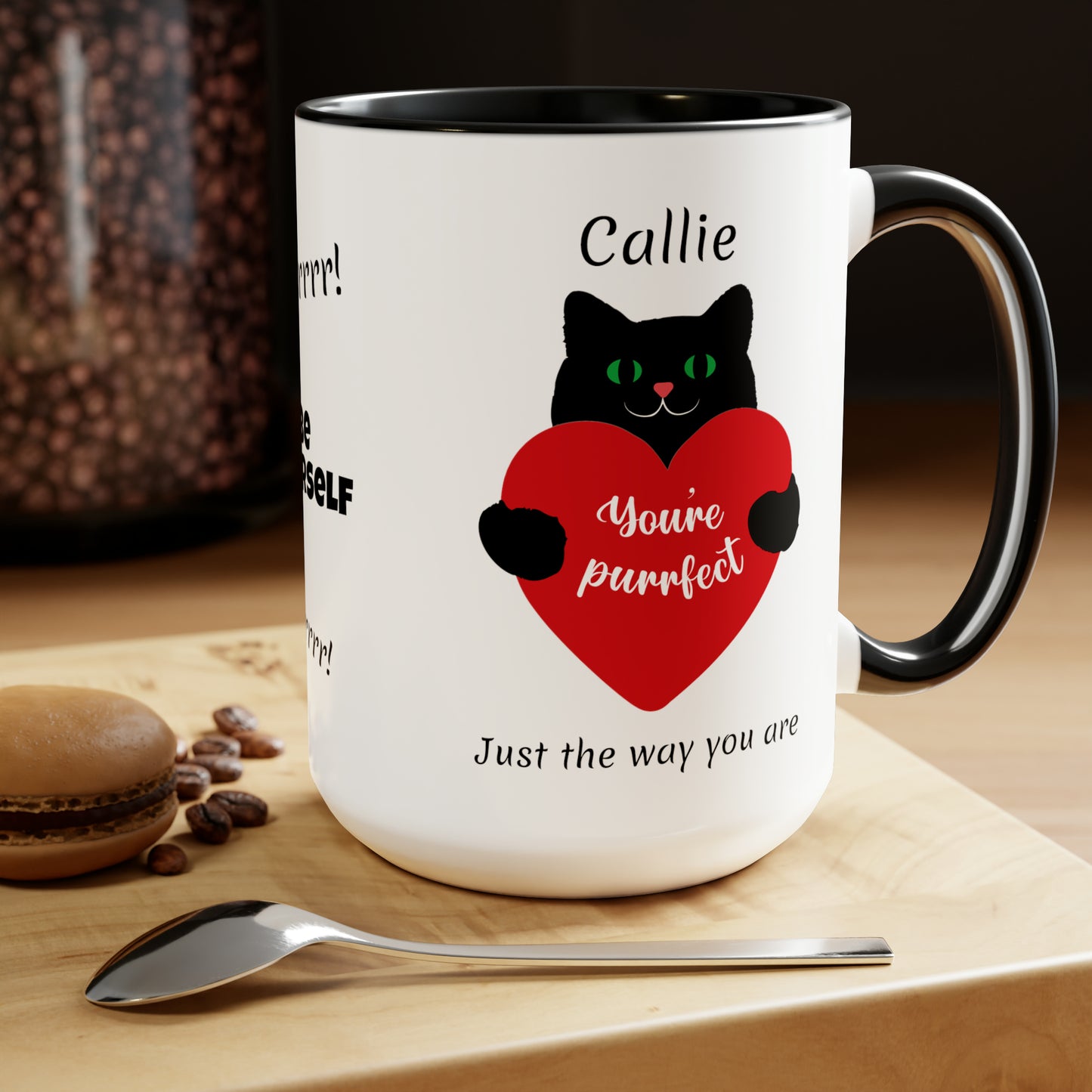 You're Purrfect (personalized) Mug, 15oz