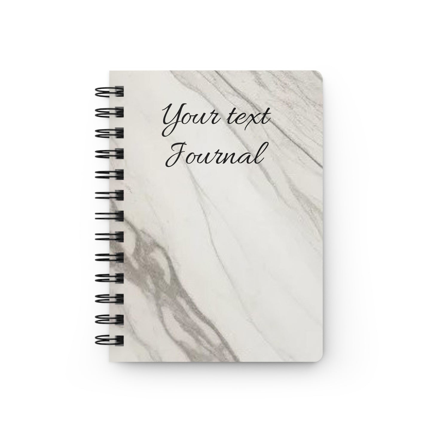 Marble (personalized) Spiral Bound Journal