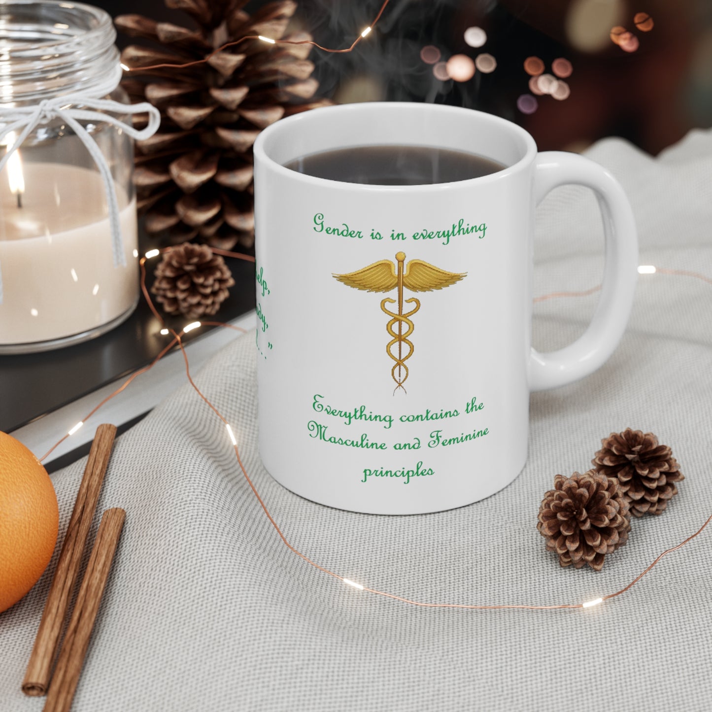 Archangel Raphael Gender Is In Everything Ceramic Mug 11oz