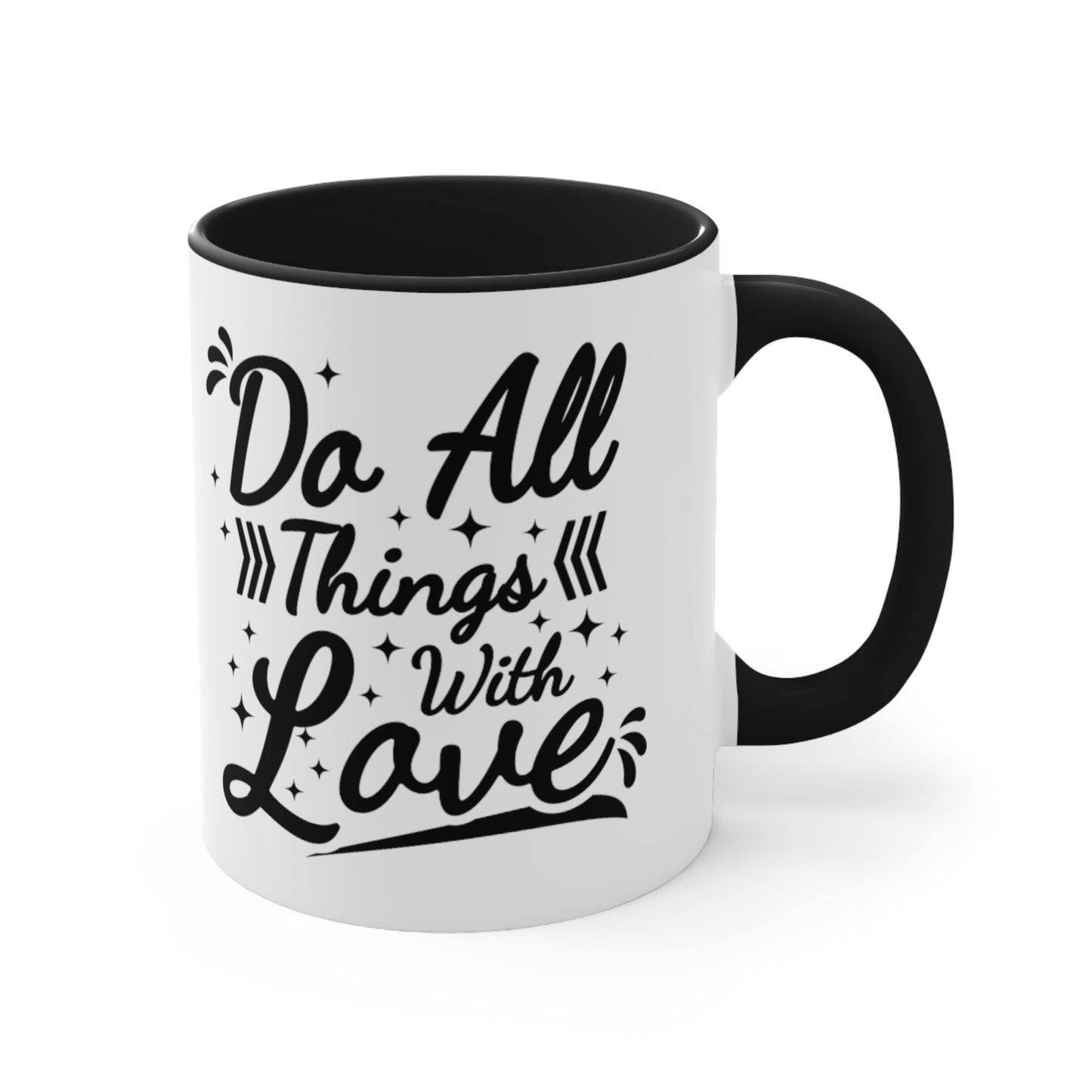 Do All Things With Love, 11oz Mug