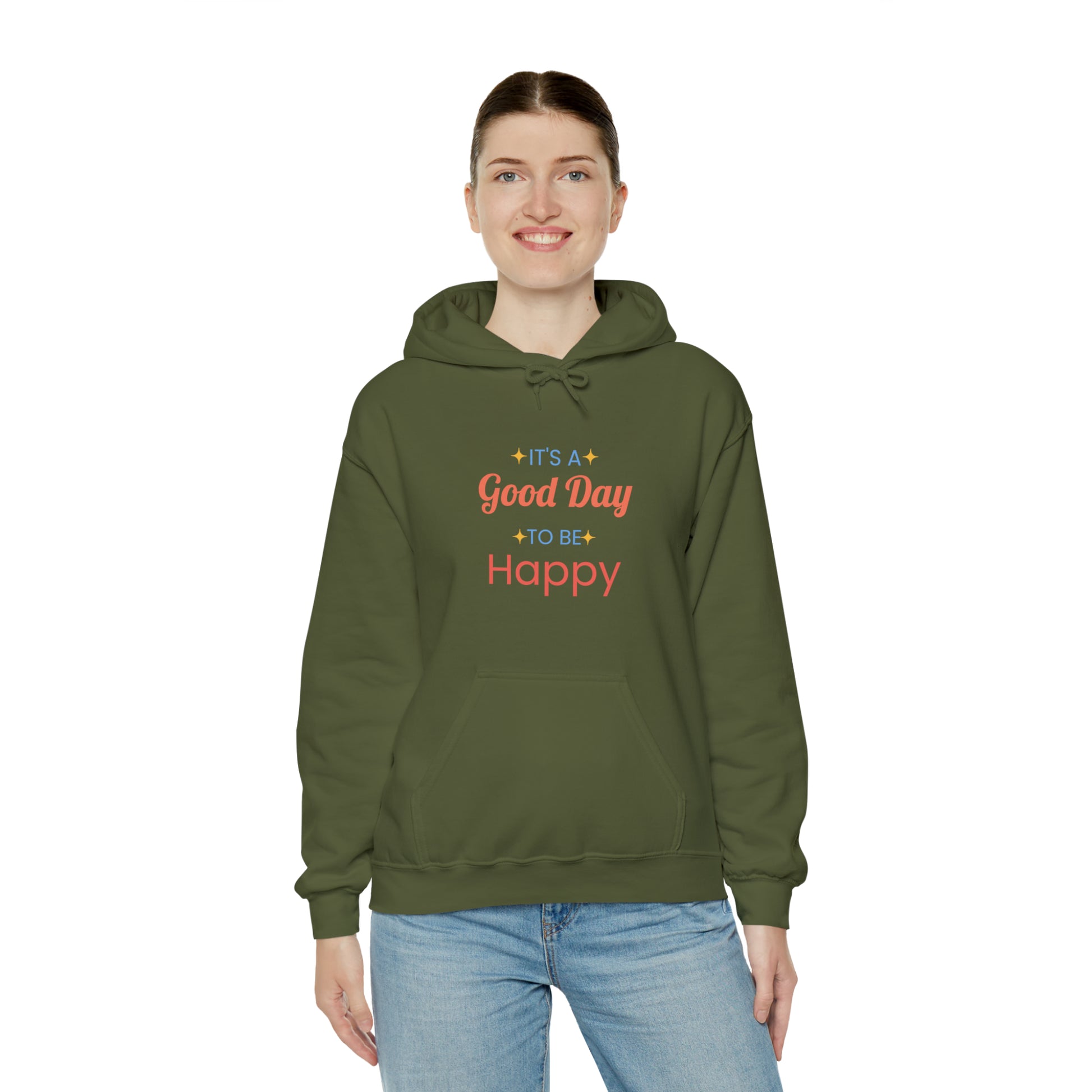 It's A Good Day To Be Happy Hoodie - Perfect Mirror Store